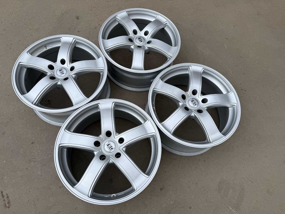 4 бр. алуминиеви джанти TEC 18" 5x120 , централен отвор 74.1, ET20, 8J