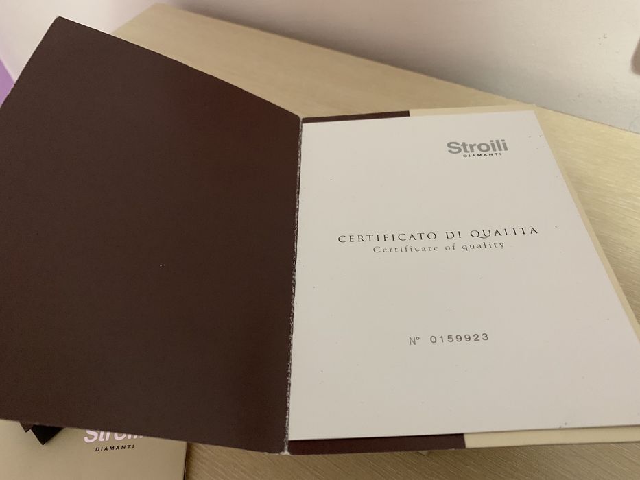 Дамско колие с диамант