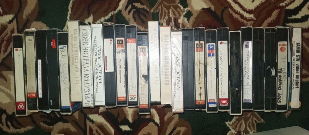 Узбекские редкие видео кассетты