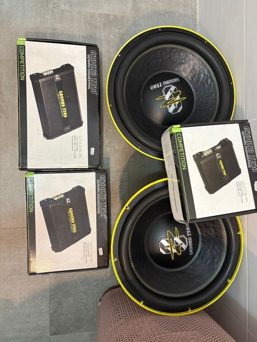 Sistem audio auto competition