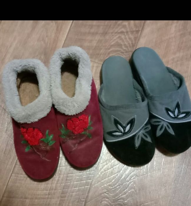 Продам комнатные тапочки б/у
