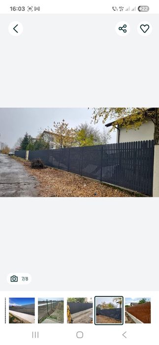 Garduri si porți detalii la telefon