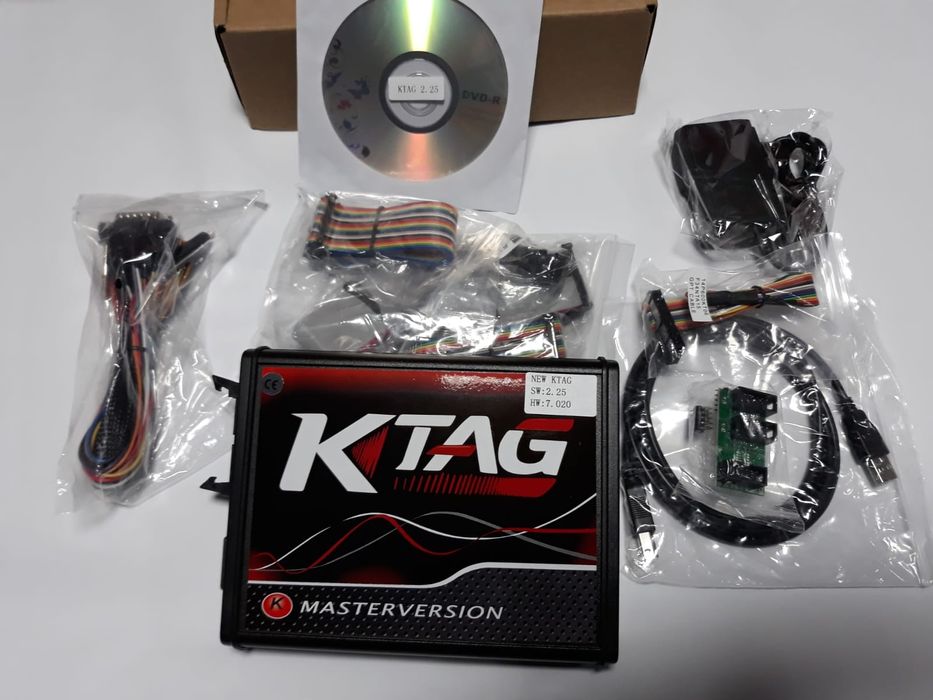 Interfata K TAG SW2.25 HW 7.020 Ecu chip tuning Placa rosie