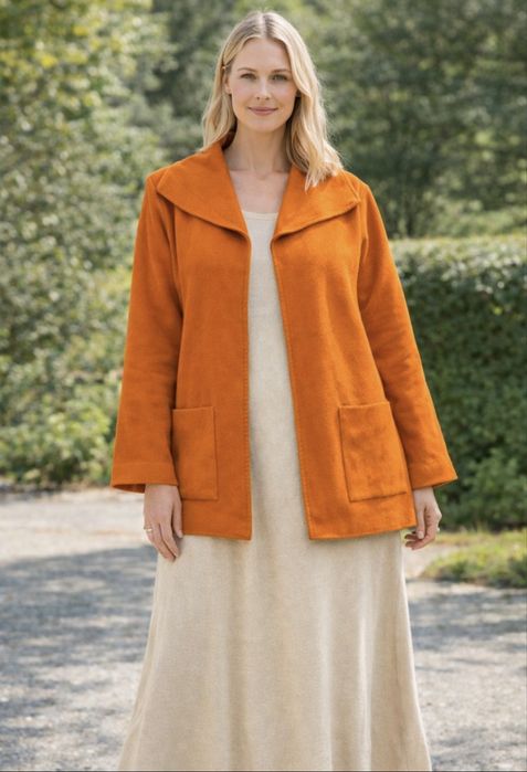 Палто eileen fisher смес от вълна и кашмир