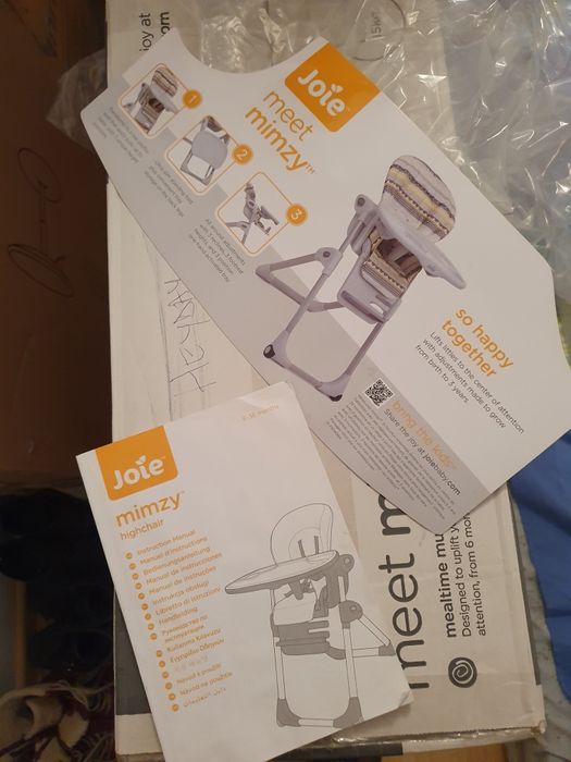 Scaun de masa copil Joie Mimzy High Chair