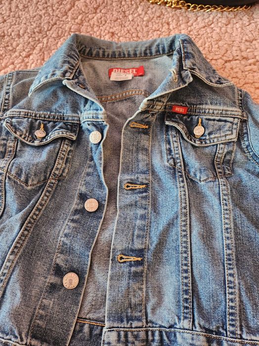 Дамско дънково яке Diesel