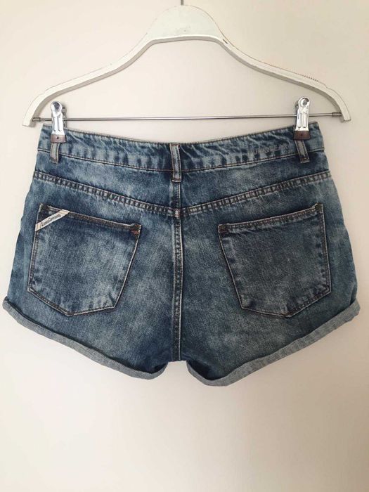 Дамски Къси Дънкови Панталонки XS/S/M 10eu