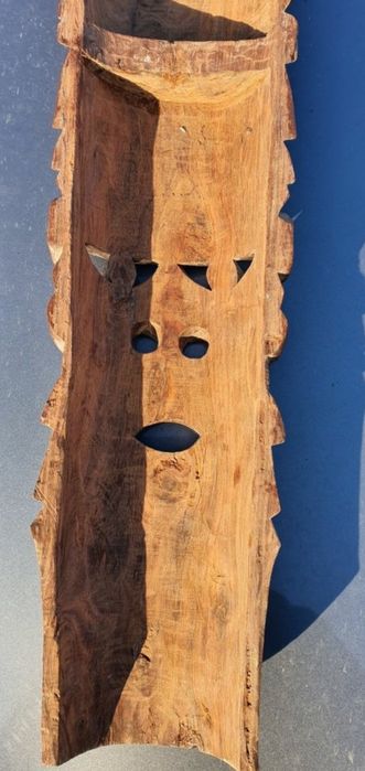 Стара уникална дървена маска от Камбоджа 1950 година.