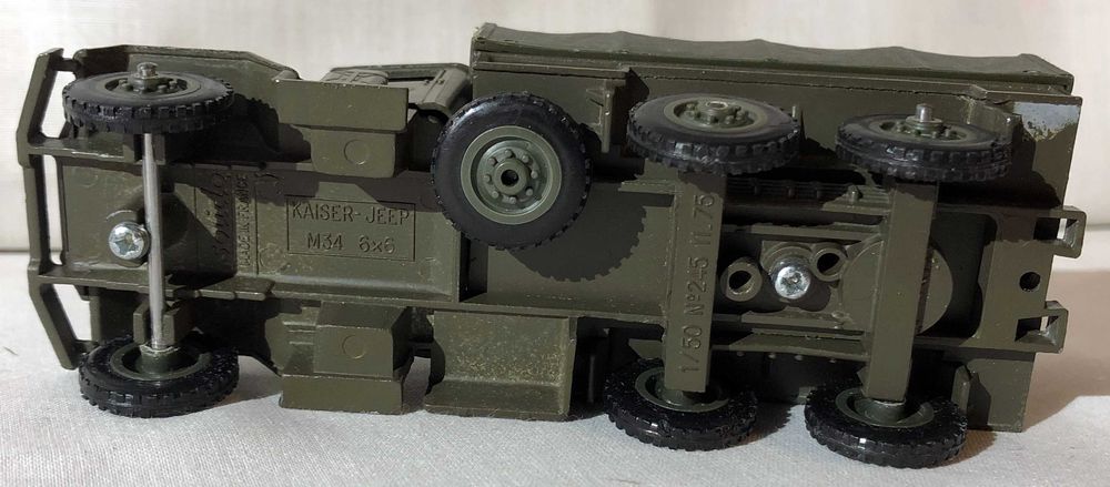 Camion militar USA Kaiser Jeep M34 6x6 Solido 1 50 metal