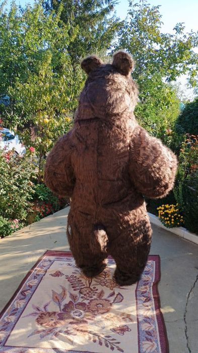 Urs gonflabil mascota gonflabila masha panda polar, maro, rose red