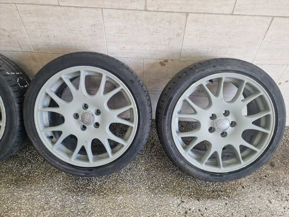 4бр гуми с алуминиеви джанти за Audi, Skoda, Seat, VW