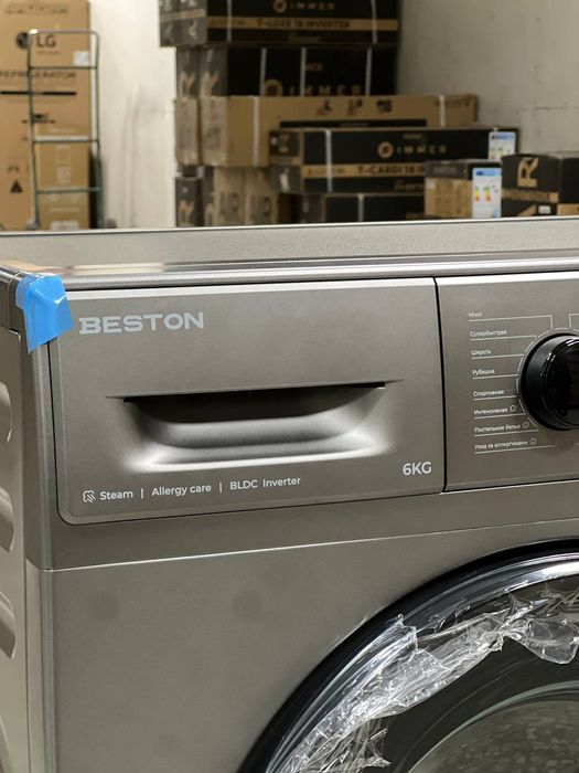 Kir yuvish mashinasi beston 7 kg invertor