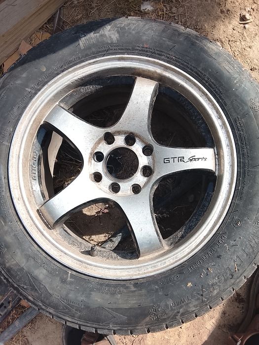 Титанки R 15"диски универсальные вместе с шинами