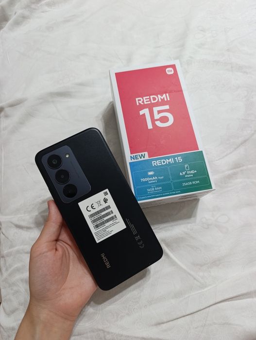 Телефон Redmi 15 256 новый