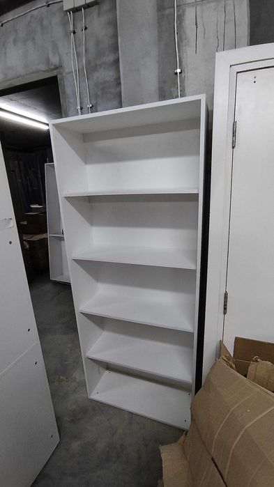 Гардероб - Етажерка 83/200/32см - офис шкаф с рафтове за документи 4бр