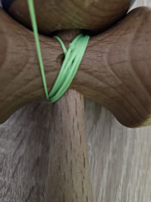 Ata de kendama verde neon 1m