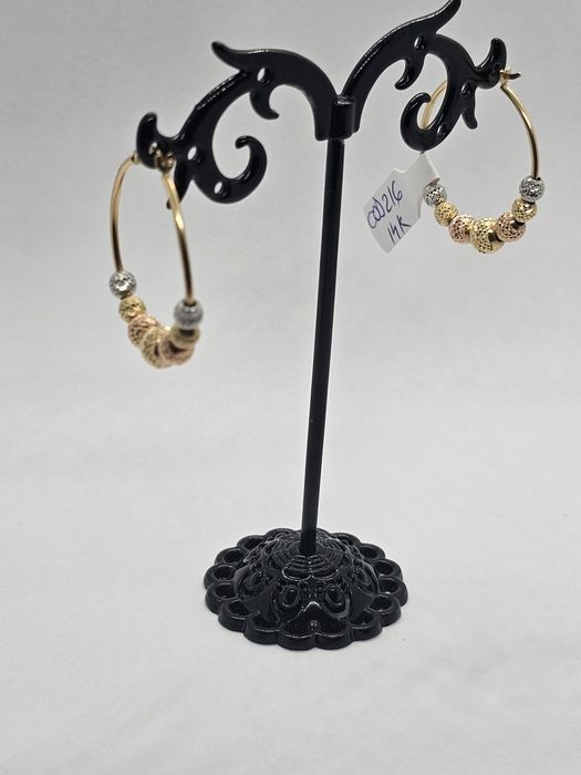 Vand cercei din aur 14 k 3.95 g cod 216