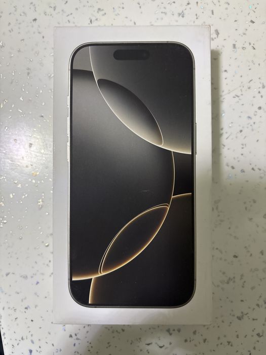 Iphone 16 pro, Natural Titanium, 256 GB, sigilat