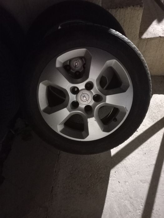 OCAZIE JANTE ALIAJ ORIGINALE OPEL 16" + anvelope vară  205/55 R16