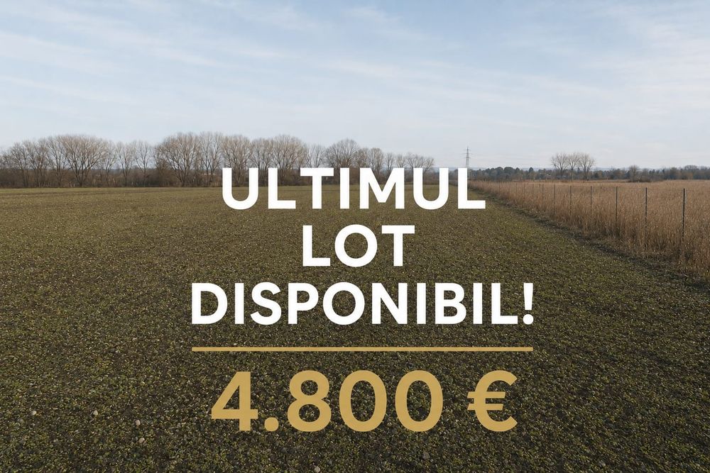 Primul tau teren | Folosește azi si investește pe termen lung!