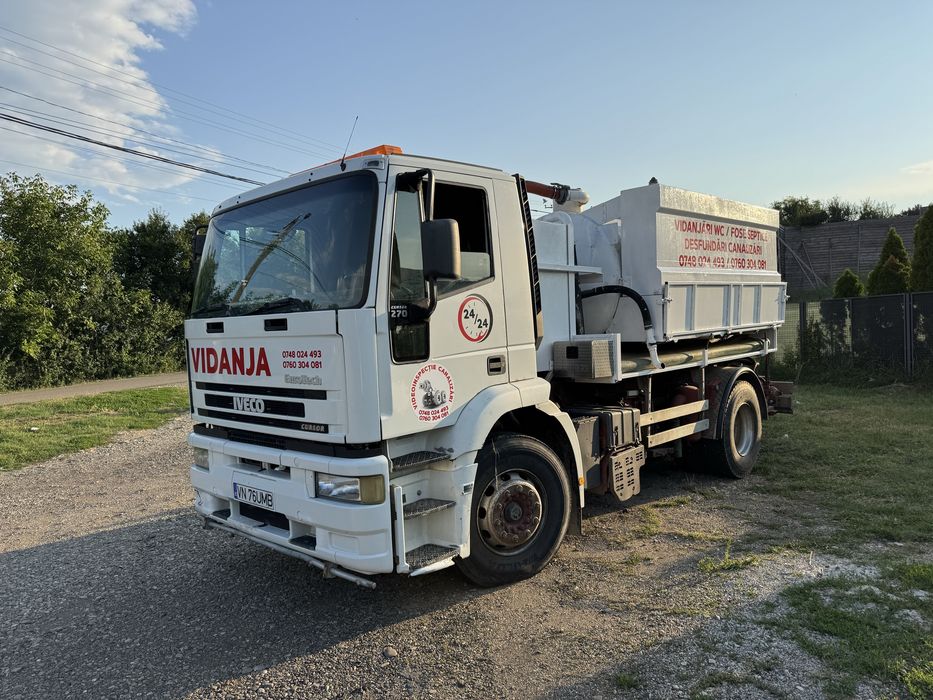 Servicii VIDANJARE si IGENIZARE canalizare in JUD Vrancea