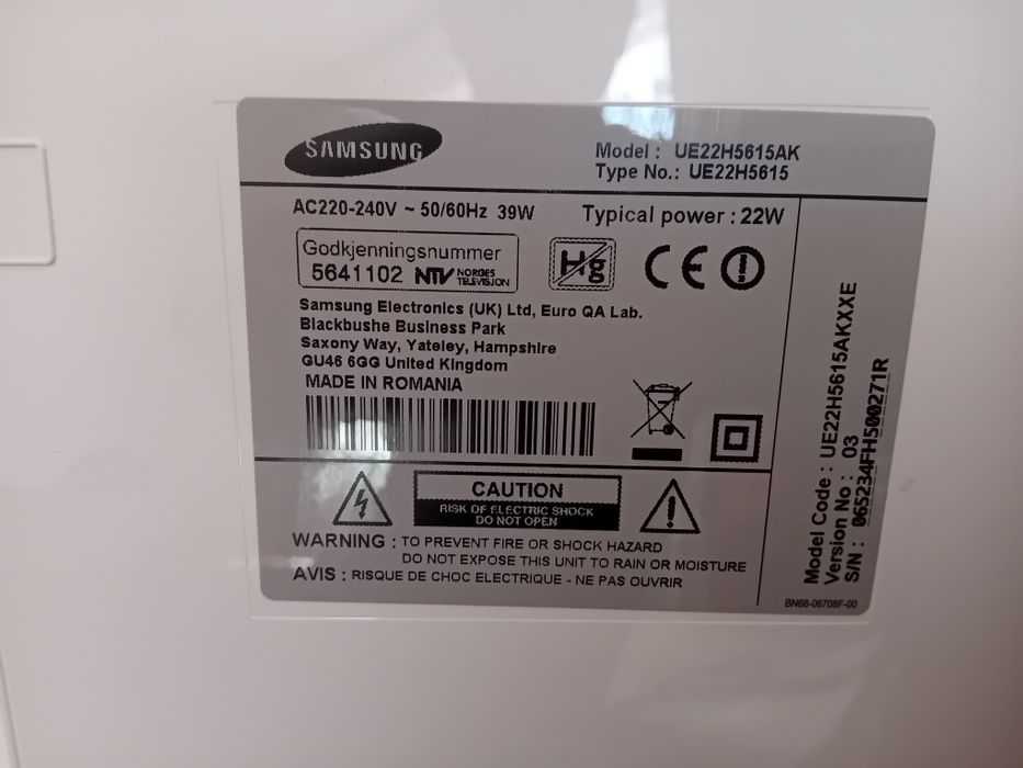 Vând televizor samsung