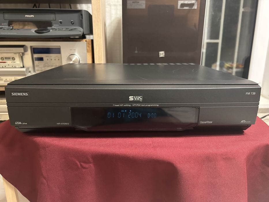Video Recorder SVHS S-VHS Siemens FM739V6