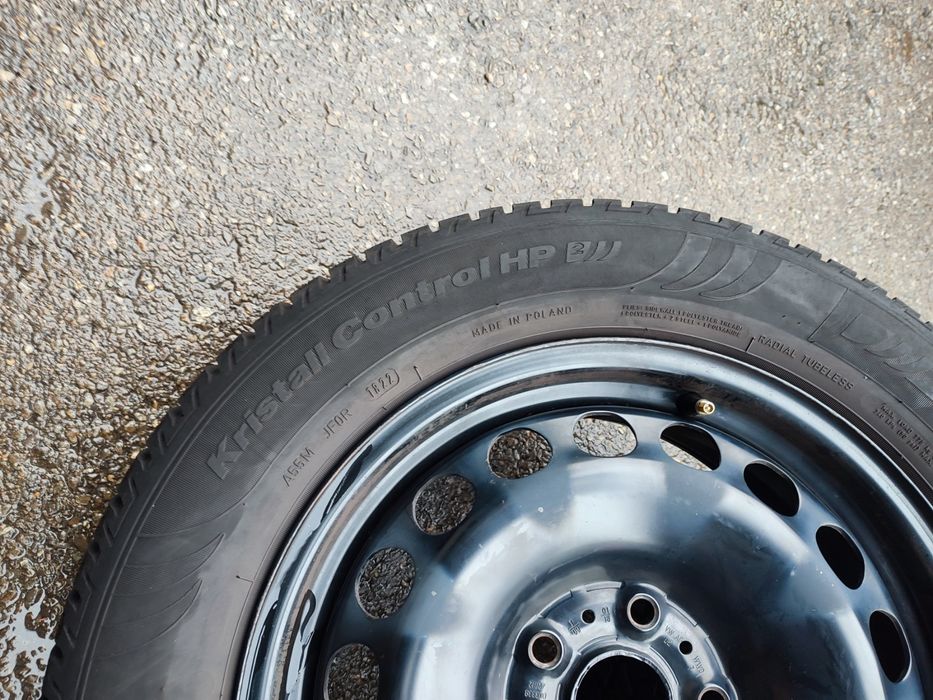 16" 2броя железни джанти с гуми са Vw Passat.