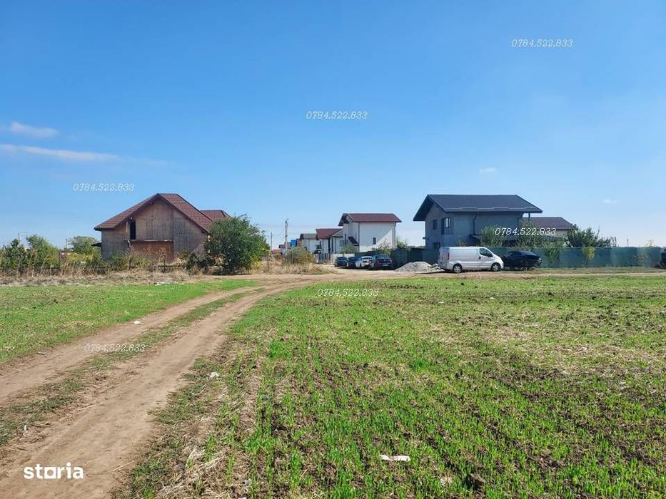 Teren intravilan Berceni IF – dublă deschidere | aproape București
