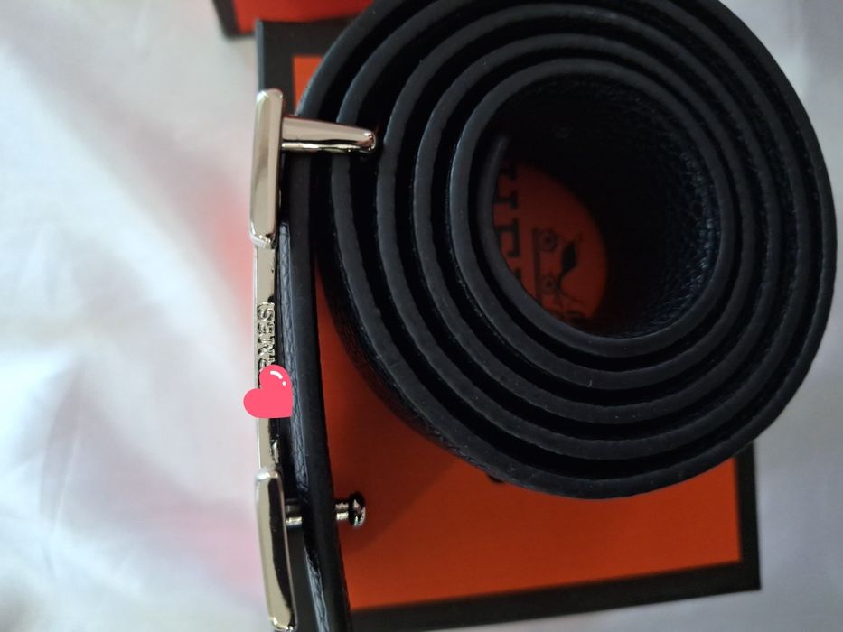 Колан от естествена кожа HERME..