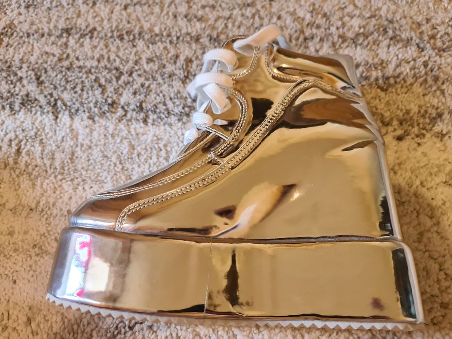 Ghete dama argintii de lux , 36