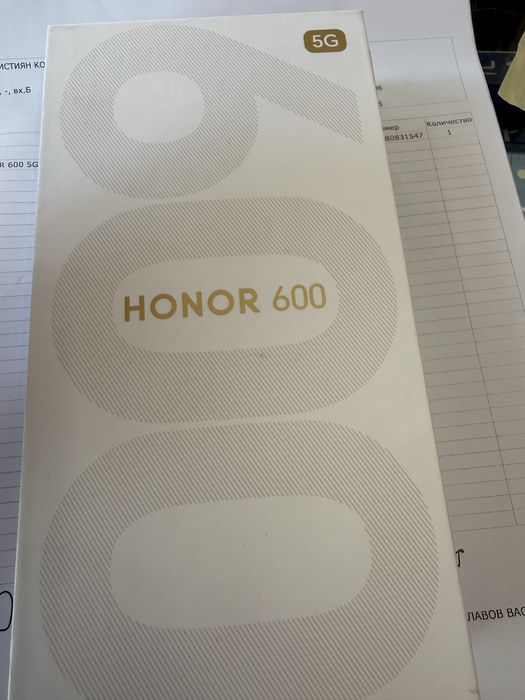 Honor 600 8/512gb golden white Нов!Гаранция!