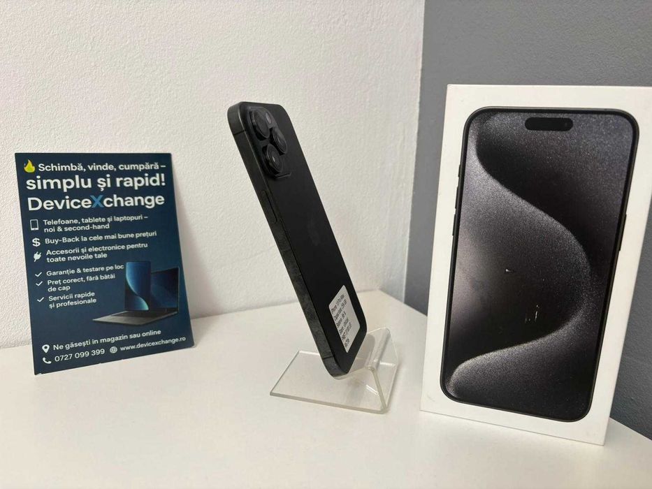 iPhone 15 Pro Max 256 86% * Garantie *Buy Back * deviceXchange