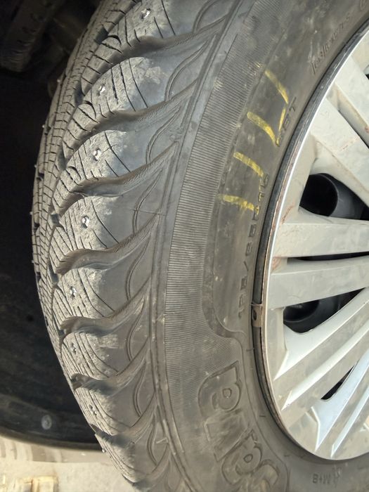 Зимние шипованные шины с дисками