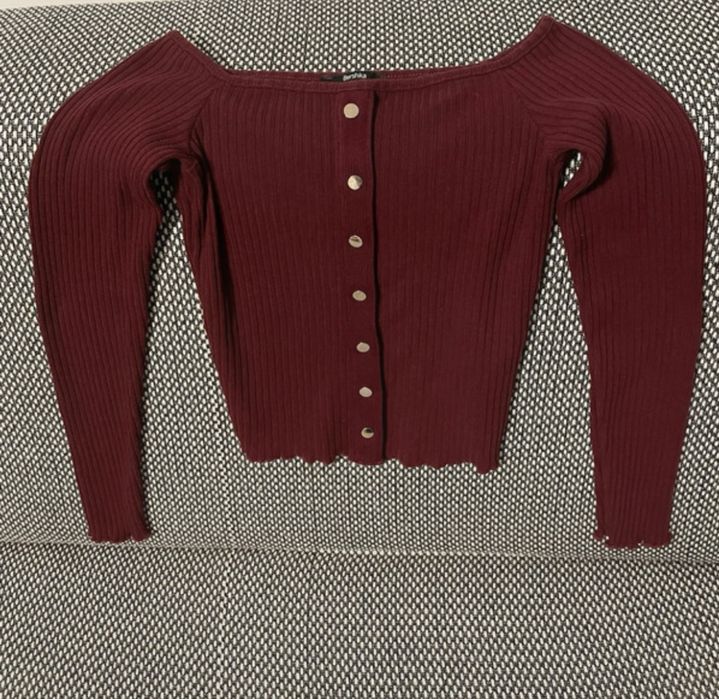 Bluza visinie Bershka