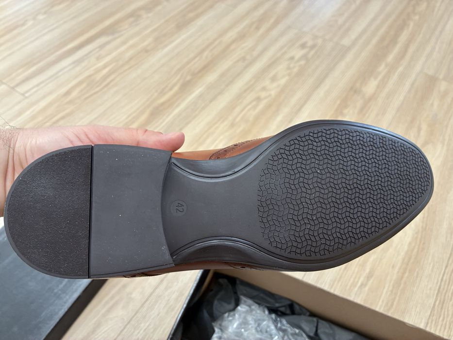 Pantofi Bigotti maro 42 piele naturala