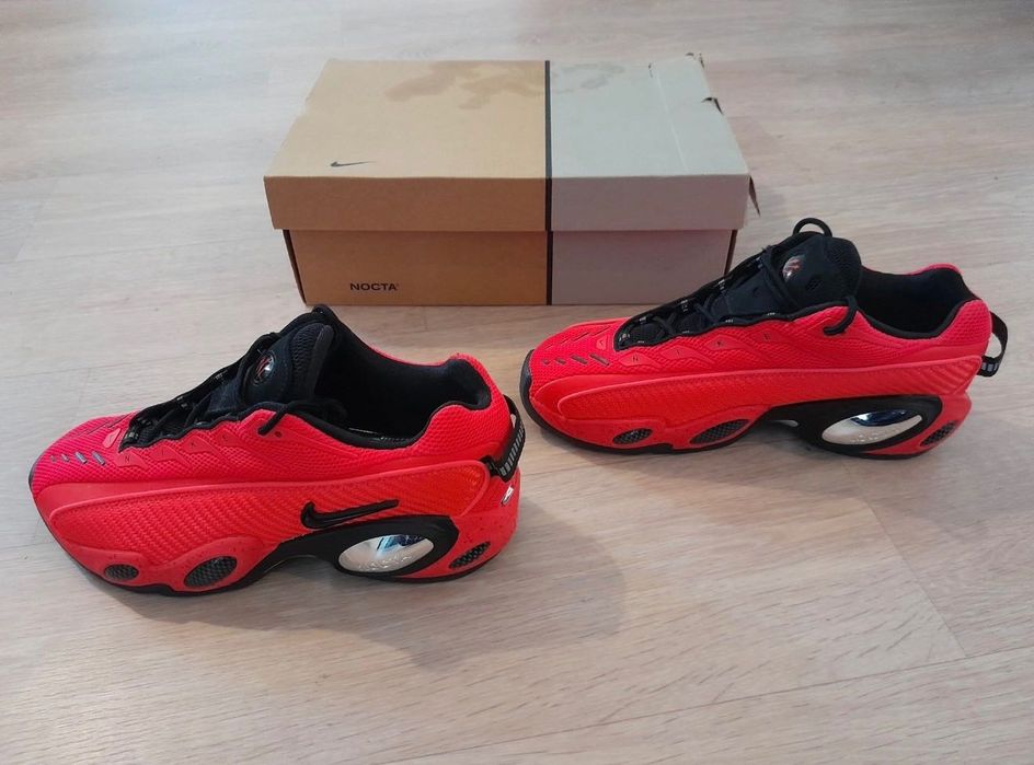 Original Nocta x Nike Glide Bright Crimson Size 41