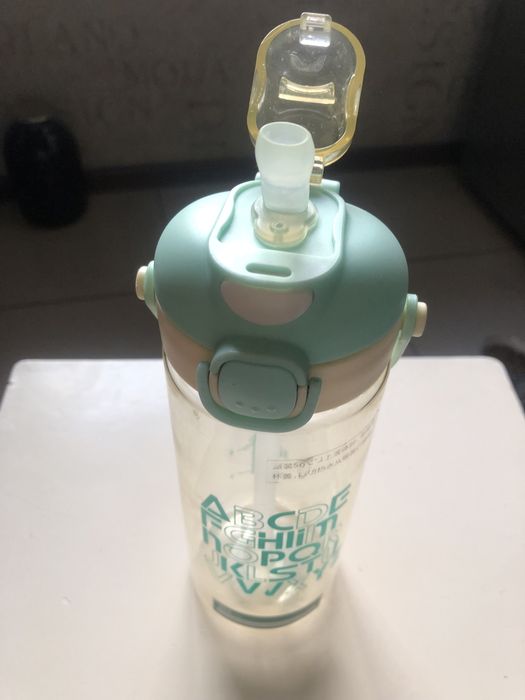 Детский термос с трубочкой