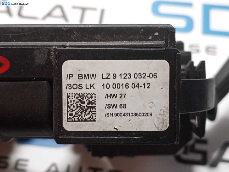 Ansamblu Maneta Manete Semnalizare Faza Lunga Scurta Stergatoare BMW Seria 3 E90 E91 320 2004 - 2011 Cod 9123032-06 [M7238]