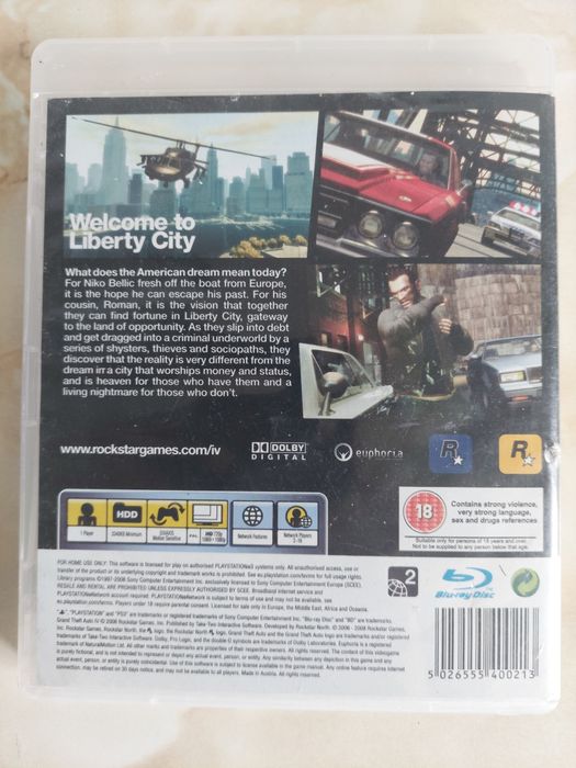 [PS3] Vând joc GTA 4 original pentru PlayStation 3 //poze reale