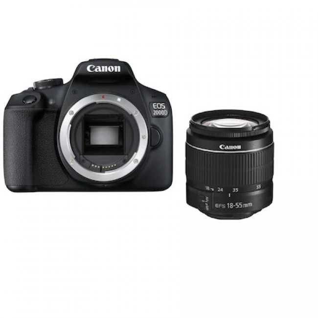 Продавам Фотоапарат DSLR Canon EOS 2000D
