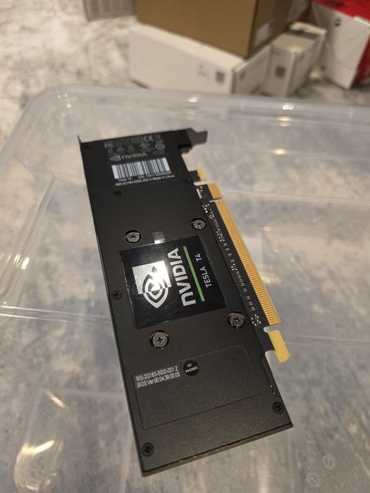 Placă video NVIDIA Tesla T4 – 16GB GDDR6