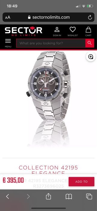 Ceas sector elegance