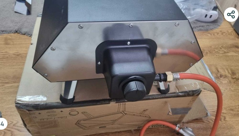 Cuptor pizza pe gaz butelie pita