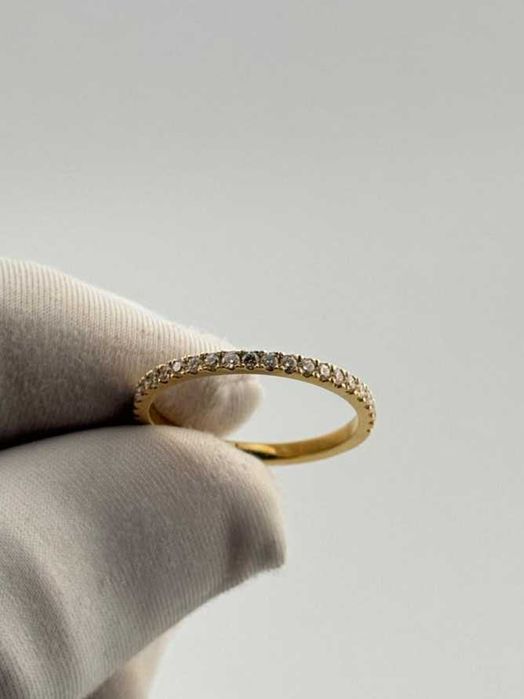 Кольцо-дорожка с бриллиантами 0,32 ct