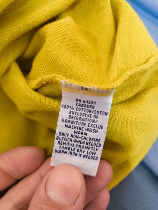 Оригинална мъжка тениска Polo Ralph Lauren размер L custom fit