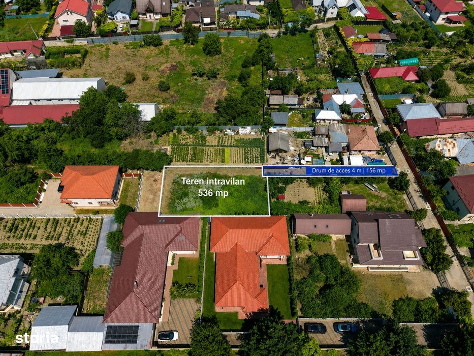 Teren intravilan 536 mp de vanzare in Bacau – la 2 km de Arena Mall