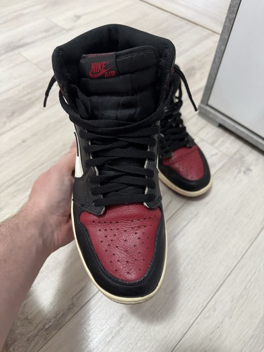 Jordan 1 High Bred Toe 44