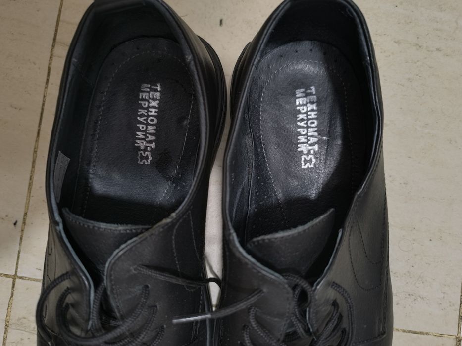 Есенни кожени мъжки обувки