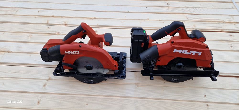 Hilti circular pe acumulator